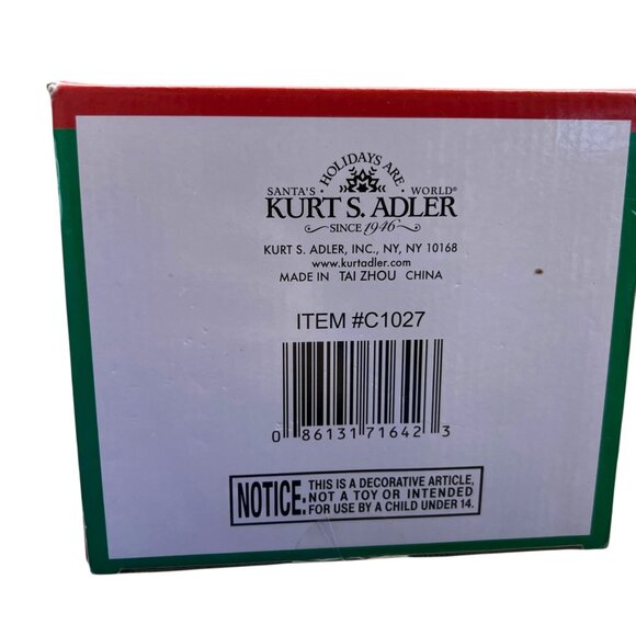 Kurt S. Adler Gingerbread 16" Nutcracker Candy Cane Gingerbread Details NIB - Picture 14 of 15